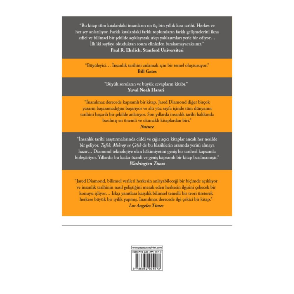 Tüfek, Mikrop Ve Çelik (karton Kapak)