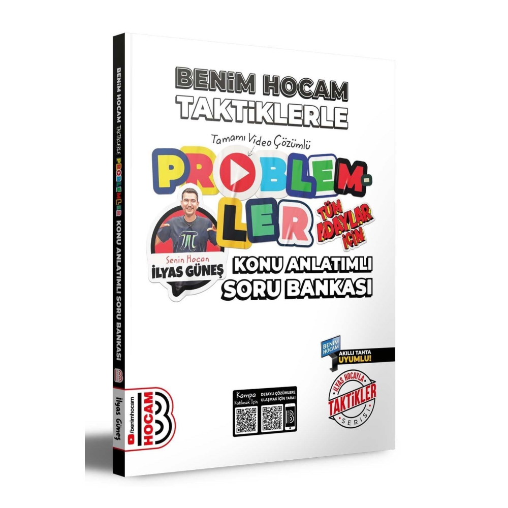 2024 Tüm Adaylar Için Taktiklerle Problemler Konu Anlatımlı Soru Bankası