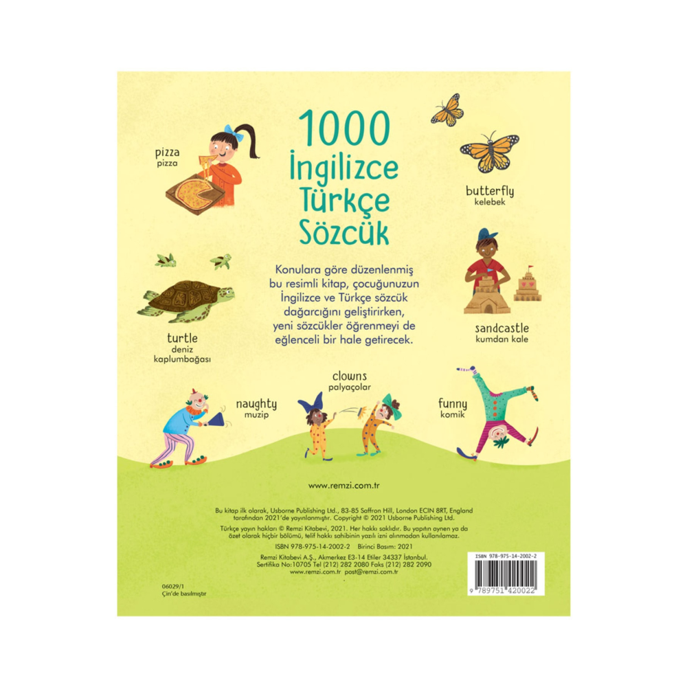 1000 Ingilizce Türkçe Sözcük