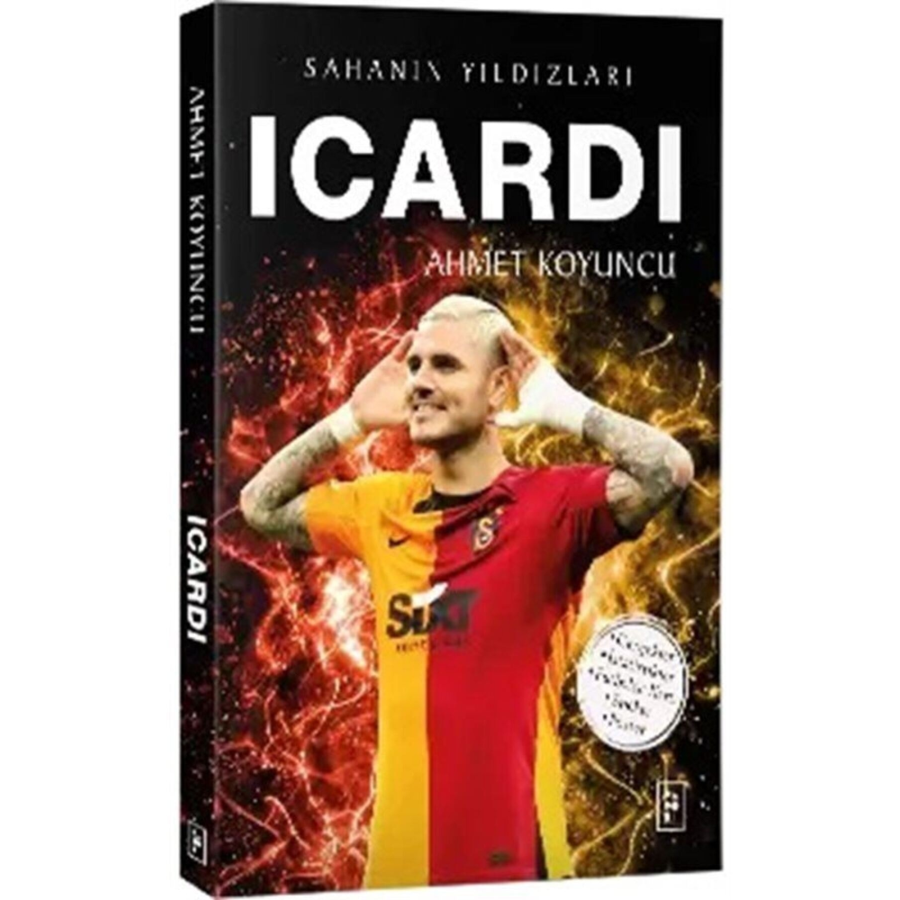 Icardi Sahanın Yıldızları / Futbolcu Kartı, 35x50 cm Ebat Poster ve Stıcker Hediyeli!