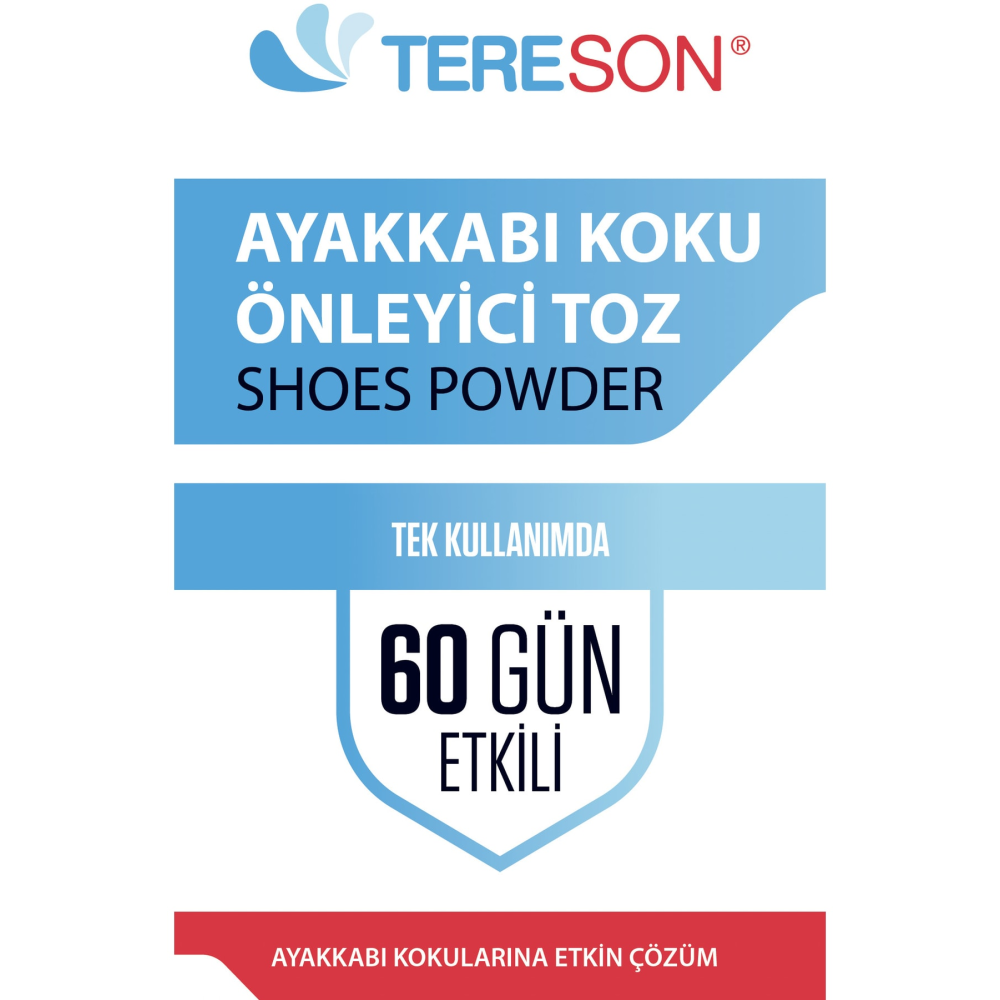 Ayakkabı Koku Önleyici Toz 1 Kutuda 10 Adet Tek Kullanımda 60 Güne Kadar Etkili