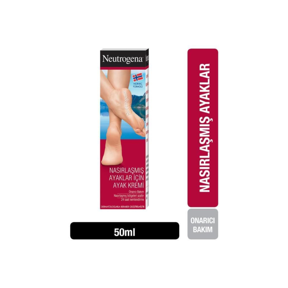 Norveç Formülü Nasırlaşmış Ayaklar için Ayak Kremi 50 Ml