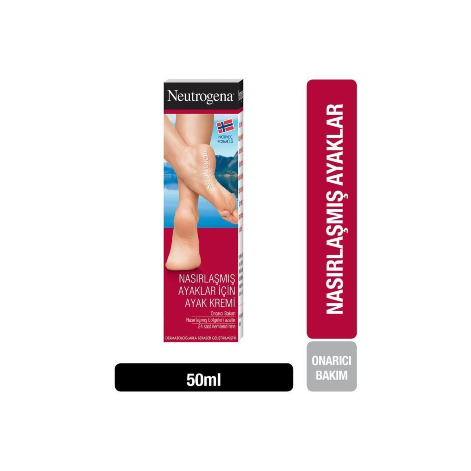 Norveç Formülü Nasırlaşmış Ayaklar için Ayak Kremi 50 Ml
