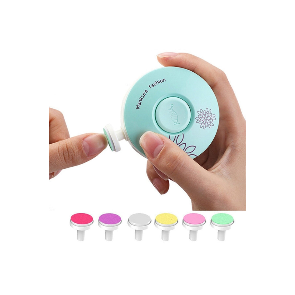 Yenidoğan Bebek Çoçuk Dönerli Pilli Tırnak Kesme Törpüleme Makinası