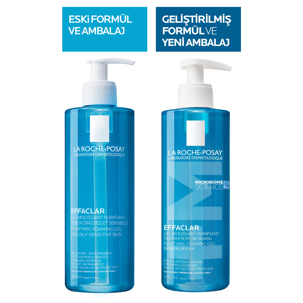 Effaclar Yağlı Ve Akneye Eğilimli Ciltler Için Yüz Temizleme Jeli 400 ml
