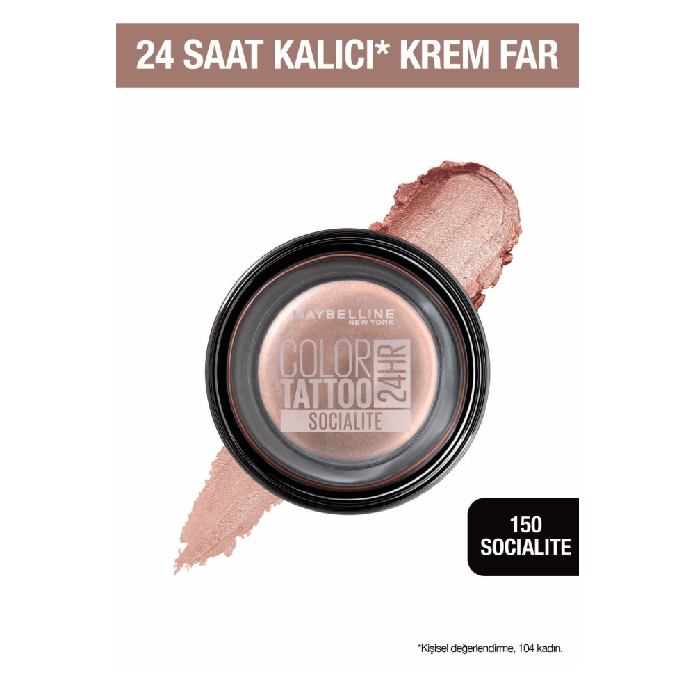 Krem Göz Farı - Color Tattoo 24HR 150 Socialite 3600531581466