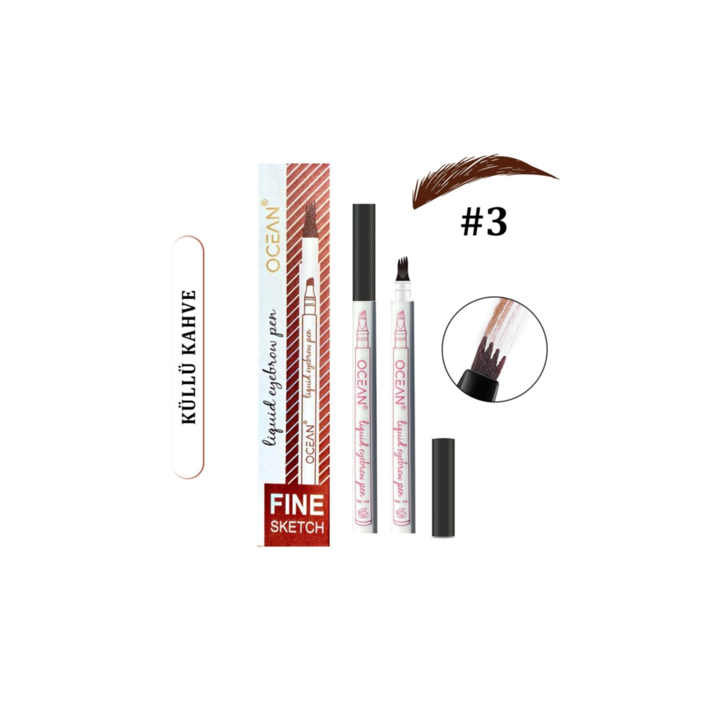 Kalıcı Likit Kaş Şekillendirici Kalem