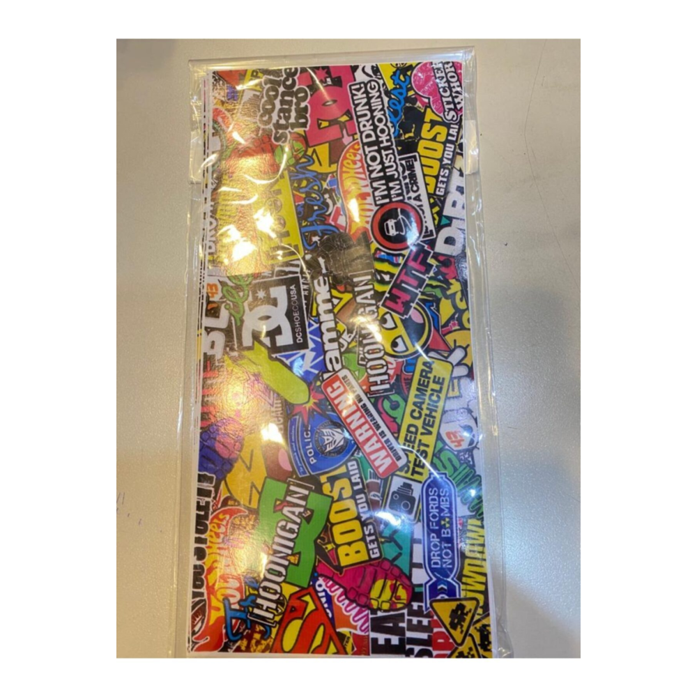 Kaplama Sticker Karışık Sticker Bisiklet Motor Sticker