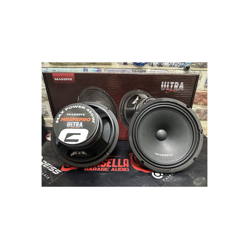 20cm Midrange 400wat 150rms Iki Adet