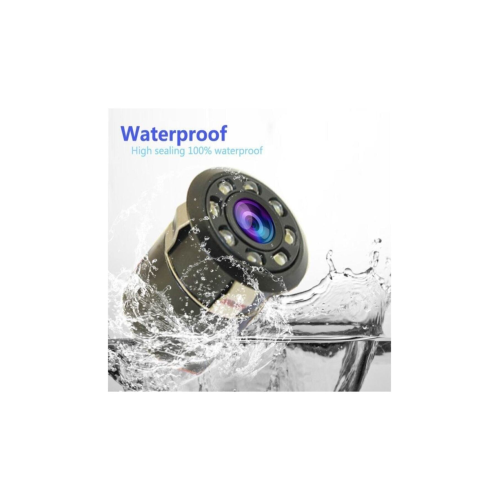 Araba Geri Görüş Kamerası 8 Ir Ledli Gece Görüşlü Çift Aparatlı Mesafe Çizgili