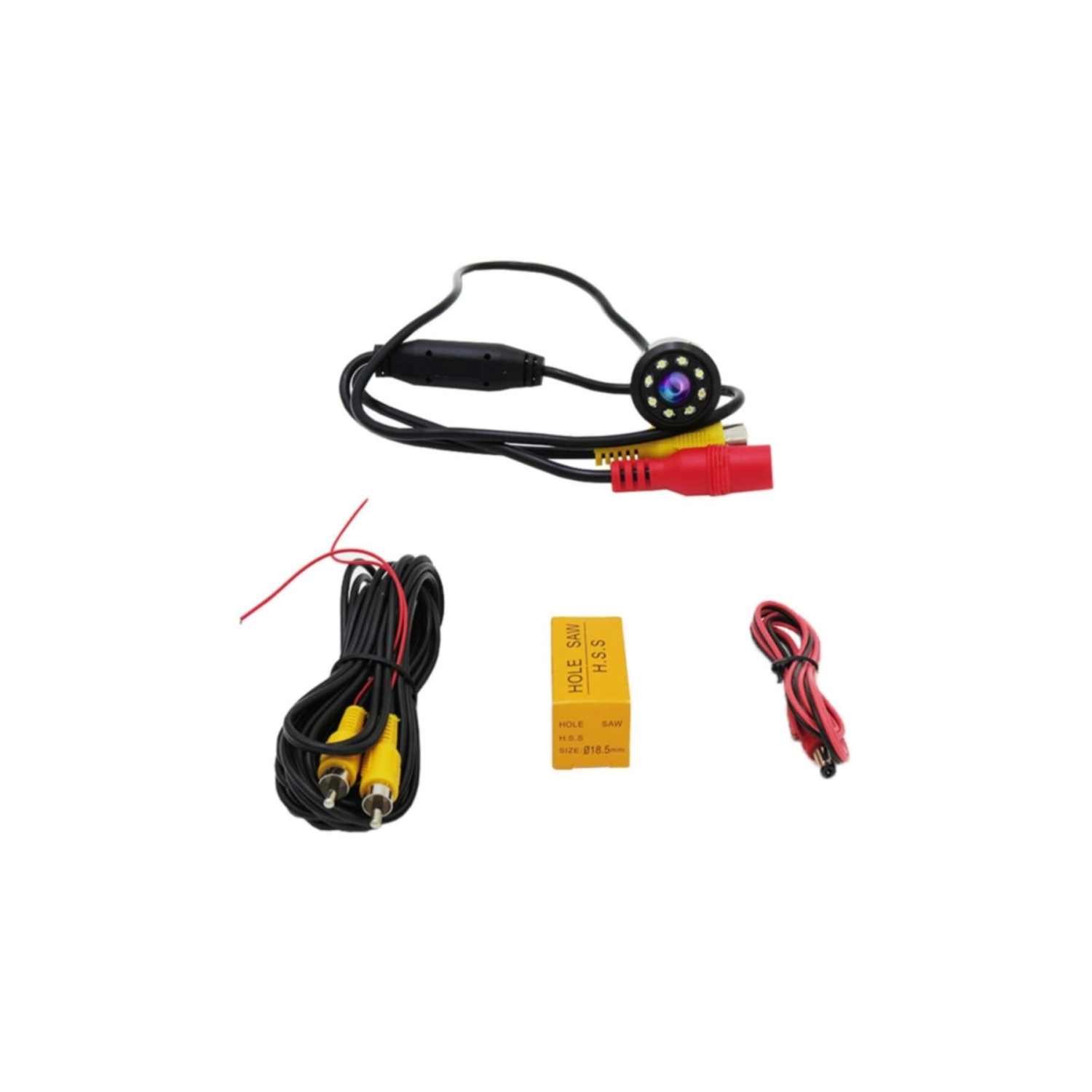 Geri Vites Görüş Kamerası Ir Led Gece Görüşlü Mesafe Çizgili Infrared