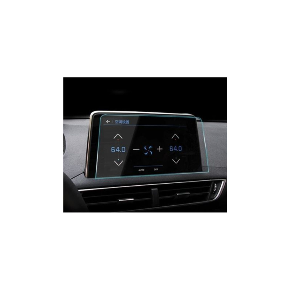 Peugeot 3008 Navigasyon Dokunmatik Ekran Koruyucu Cam