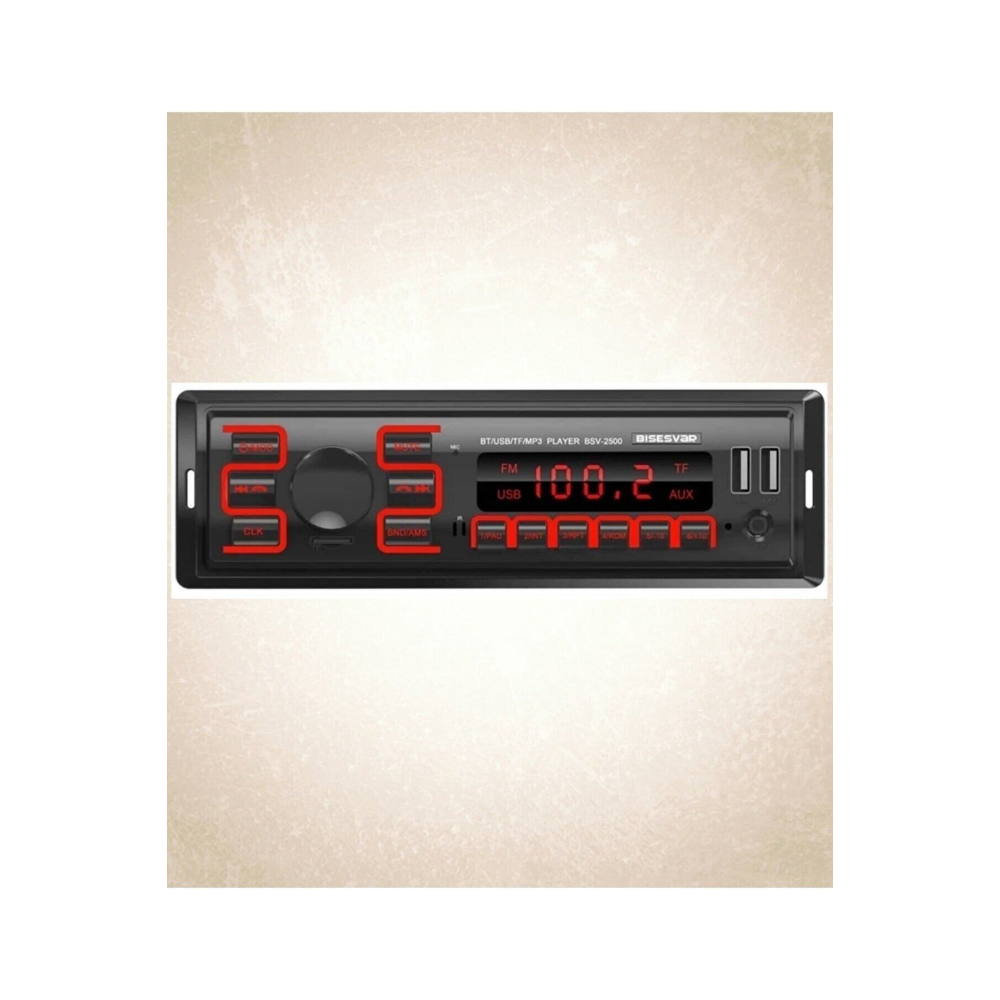 Çift Usb Bluetooth Usb Mmc Kart Telefon Şarj Edebilen Yeni Nesil Çıkışlı 2500