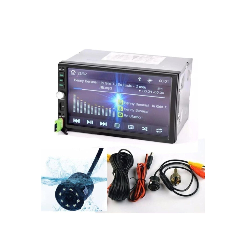 En Siga Araba Double Teyp Kıngwın Kw-4000 Car Multımedıa Araba Double Teyp