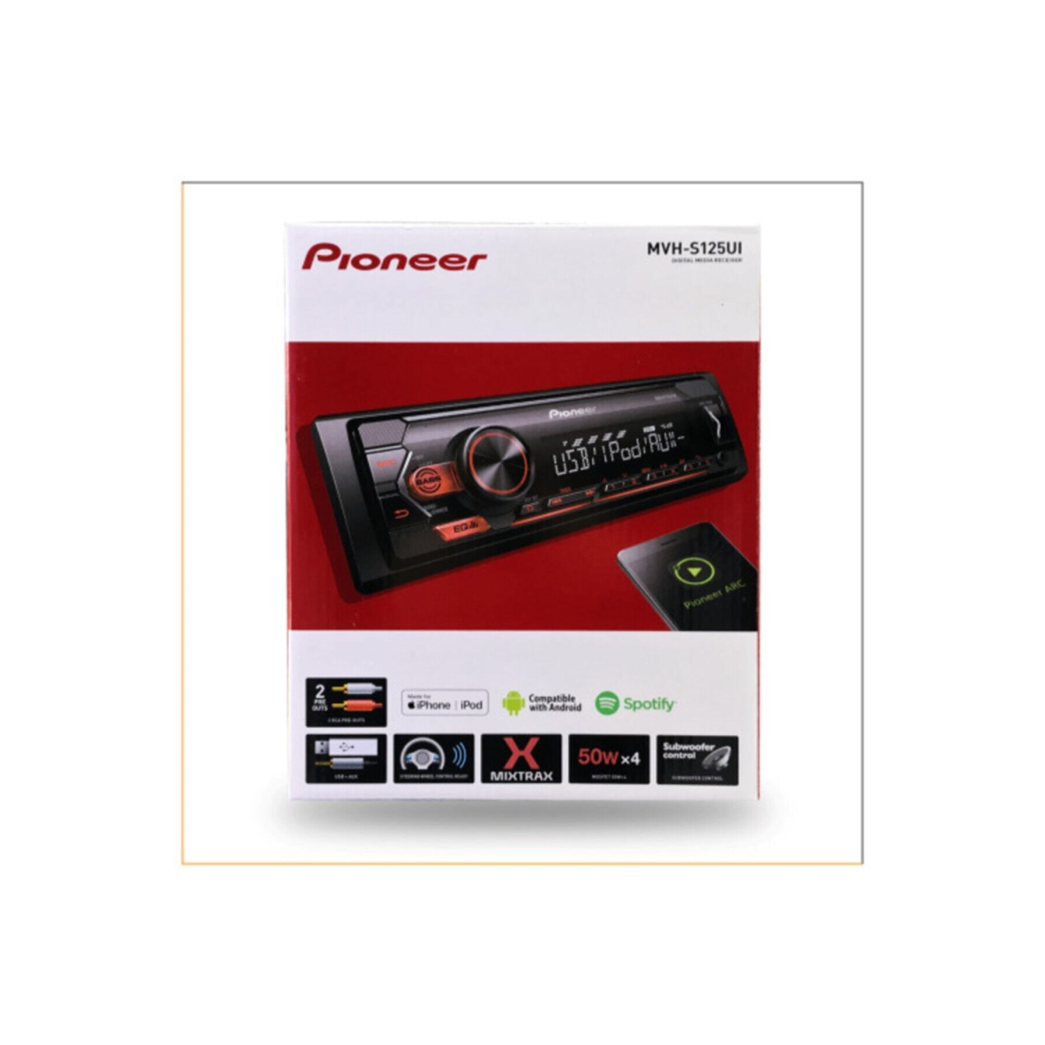 Mvh-s125uı Oto Teyp Usb Radio Aux Girişli 2020 Model