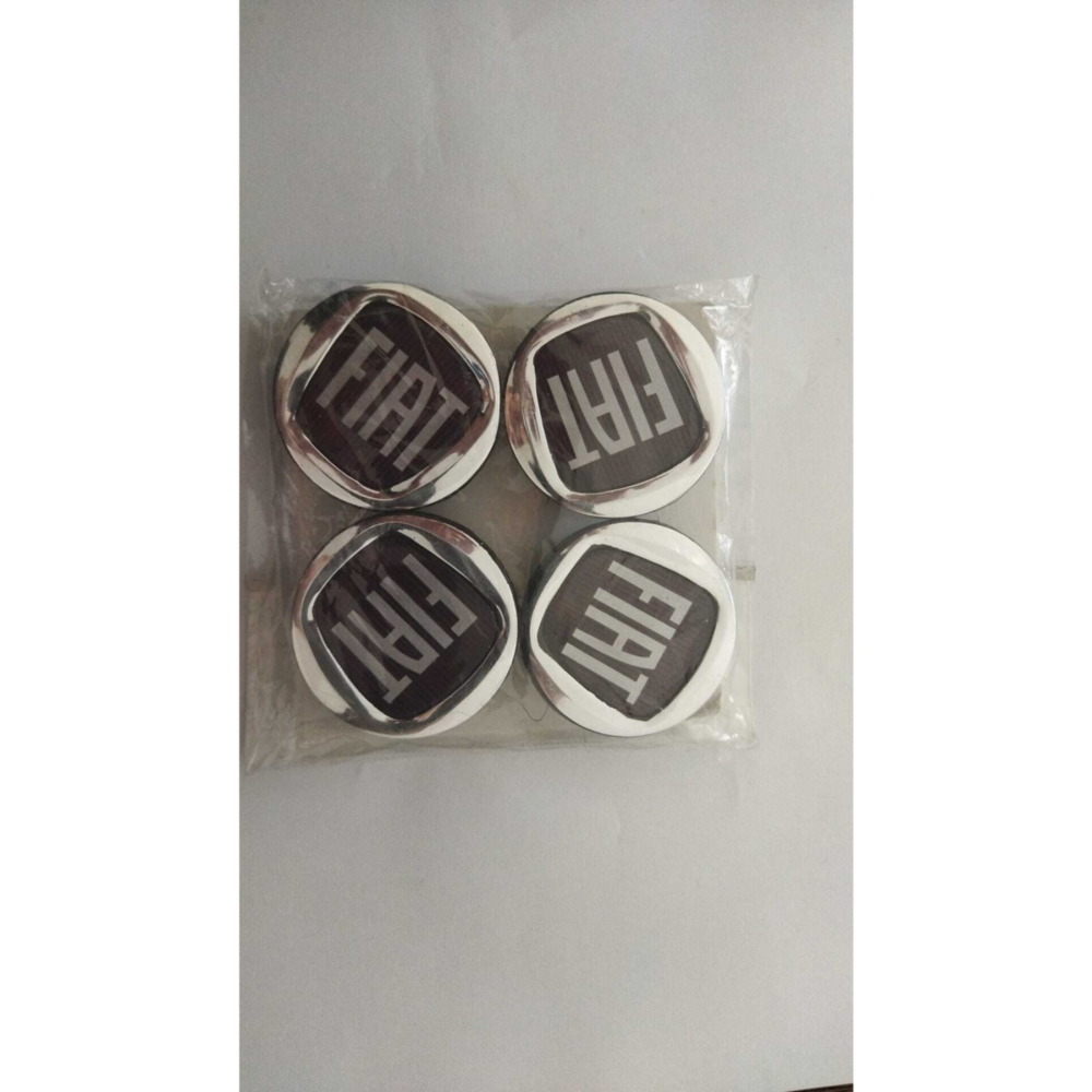 -fiat Krom Geçme Jant Göbeği 4 Lü 50-42mm Fiorino, Linea, Albea, Tempra, Bravo