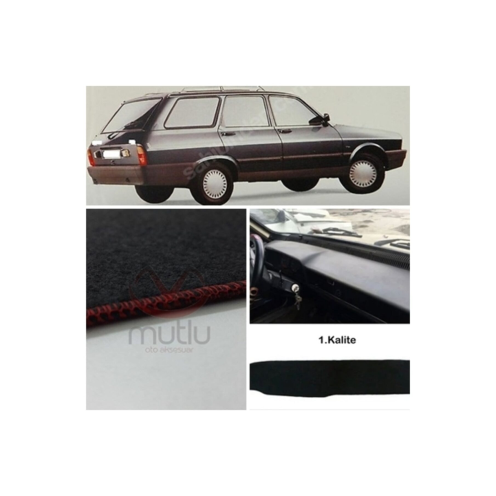 Renault 12 Toros Kaput Maskesi+torpido Halısı