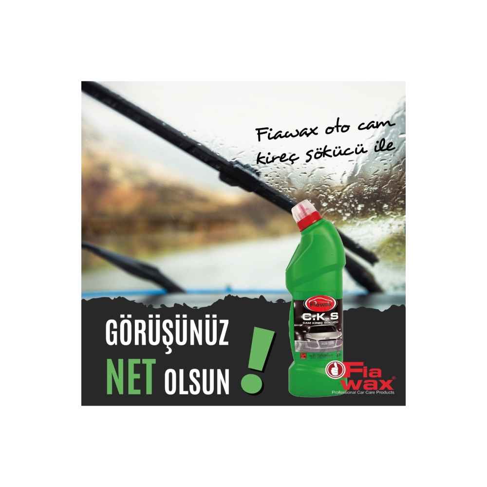 Oto Cam Kireç Sökücü 1lt