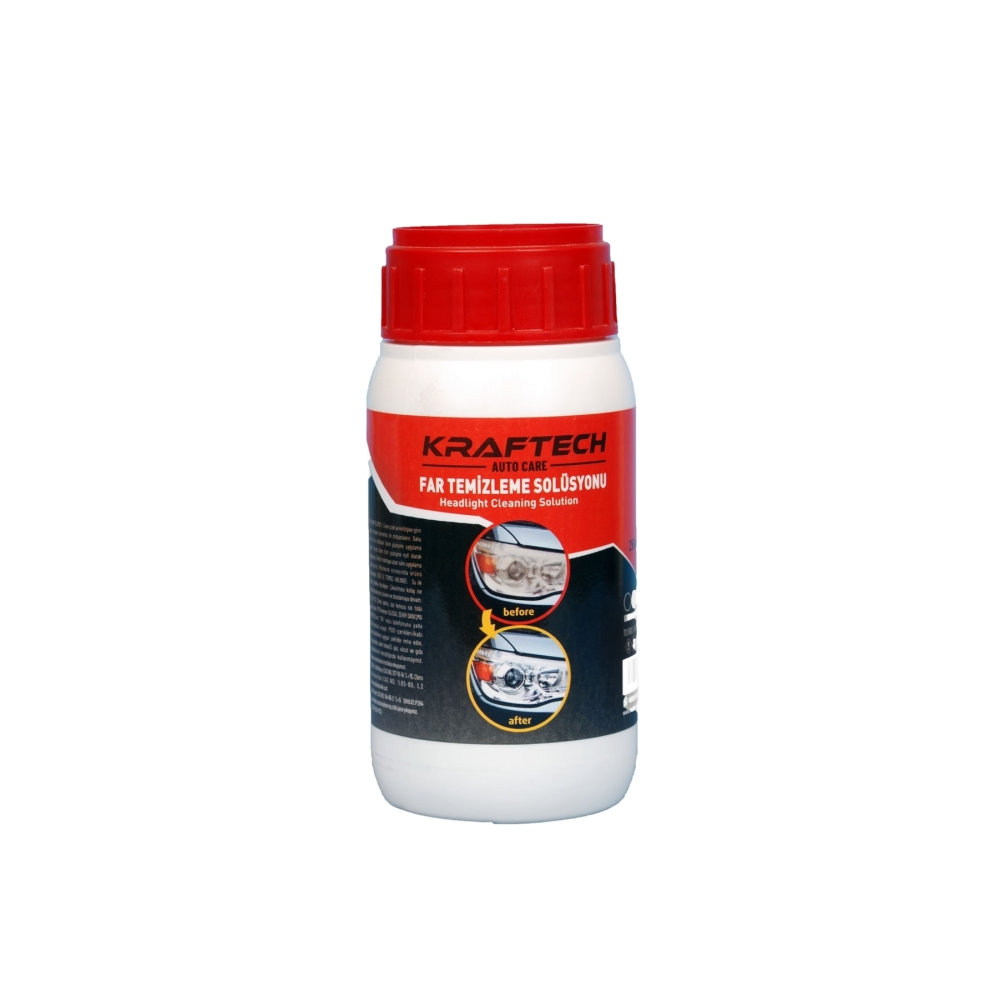 Yeni Nesil Araba Far Temizleme Sıvısı Far Temizleme Solüsyonu Kloroform Uyumlu 250 Gr