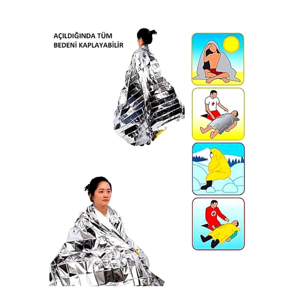 Termal Acil Yardım Battaniye