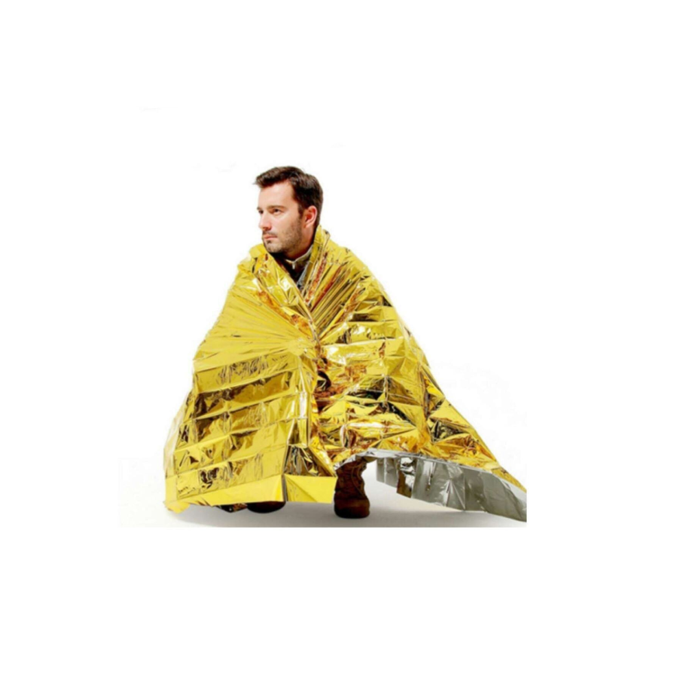 Acil Durum Ilk Yardım Battaniyesi Deprem Yanık Termal Battaniye Nem Ve Soğuktan Koruma Su Geçirmez