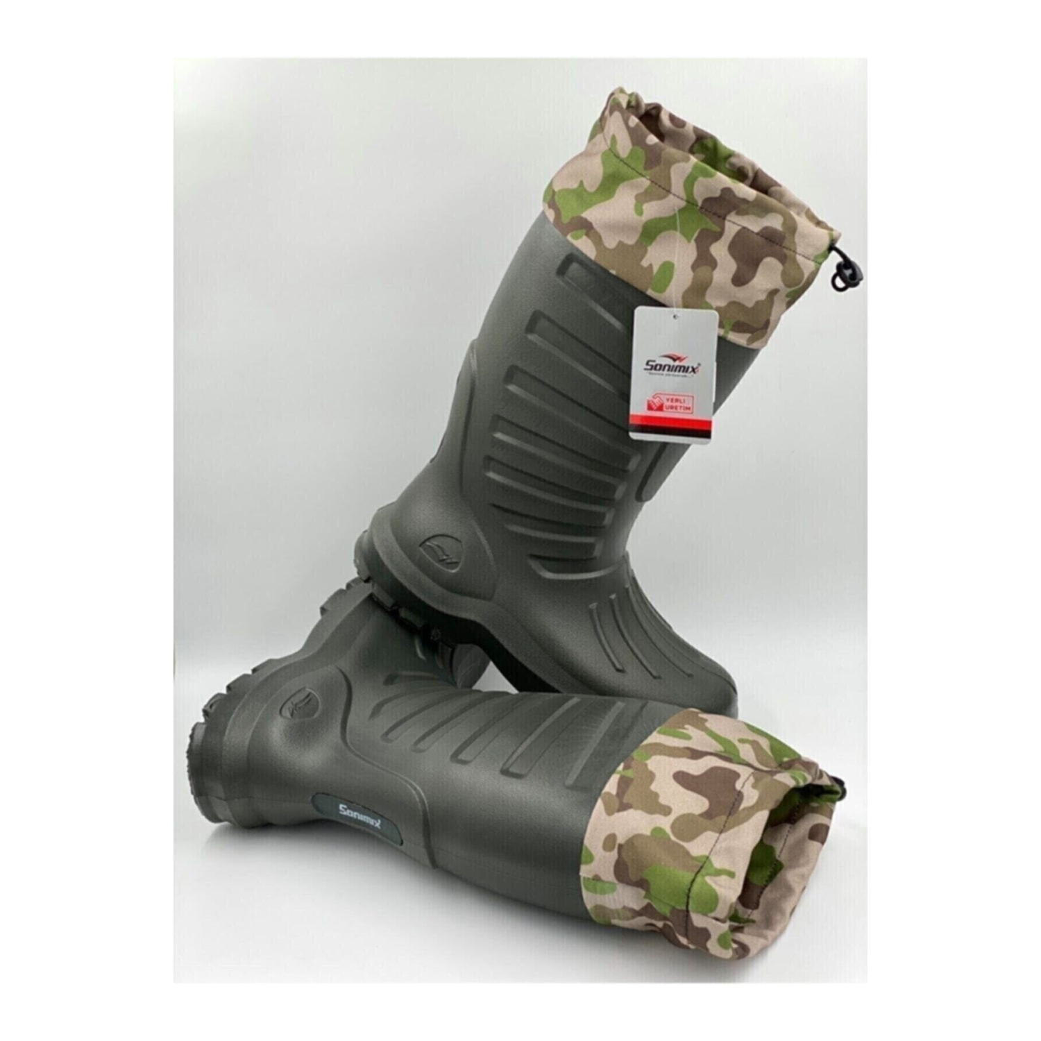 Unisex Avcı , Balıkçı , Çiftci , Oto Yıkamacı Hafif Içi Termal Sonimix Eva Çizme