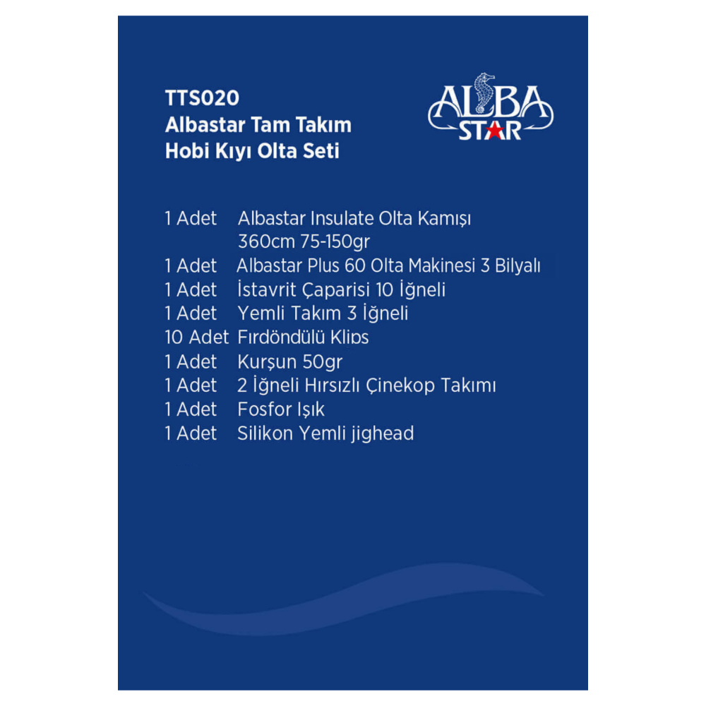 Tam Takım Hobi Kıyı Olta Seti - 360cm Kamışla - Tts020 Standart 360cm