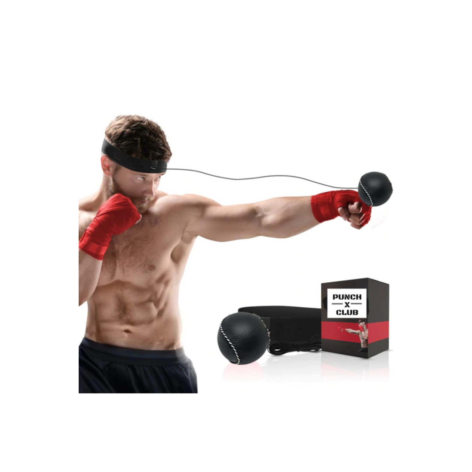 2020 Club Kick Box Boks Kafa Refleks Hız Topu Deri Kaplama