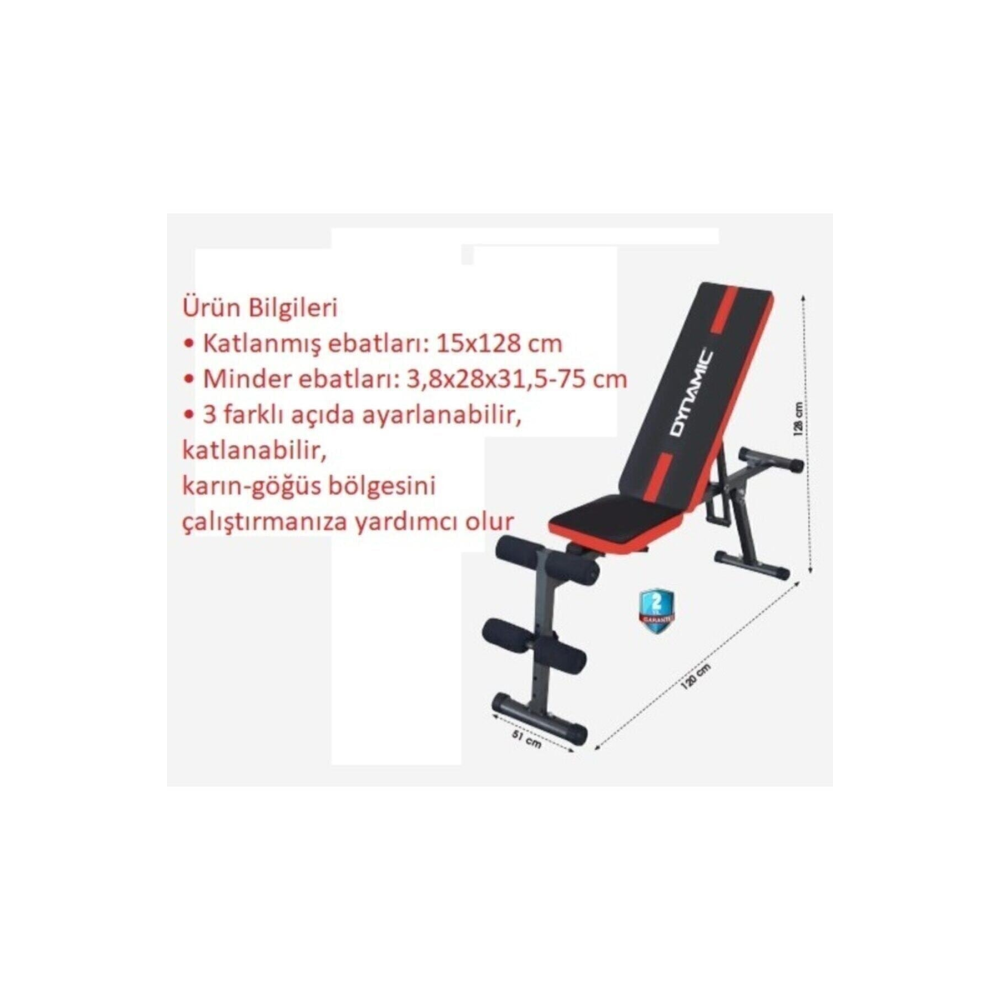 Prime Egzersiz Mekik Ağırlık Bench Sehpası