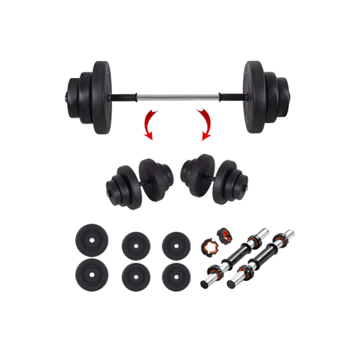 Spor 25 Kg Halter Seti Ve Dambıl Seti Ağırlık Fitness Seti