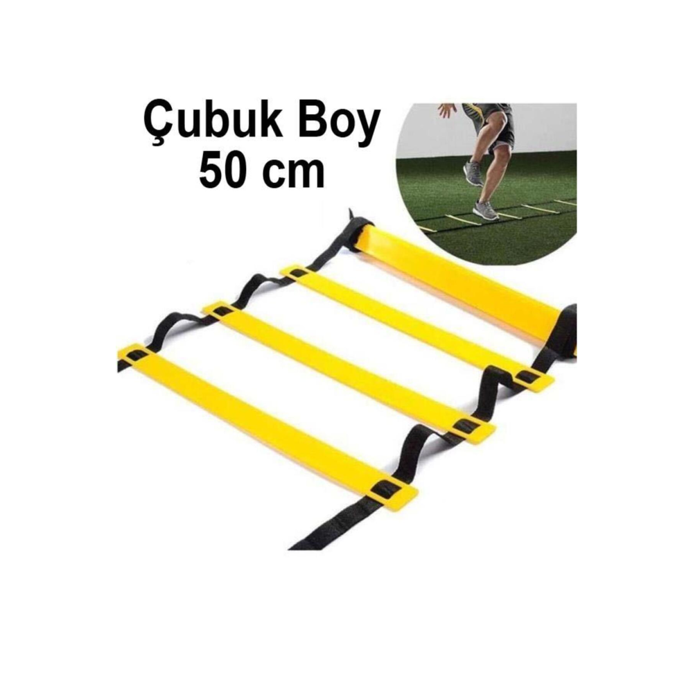 Antrenman Merdiveni 4 Metre 10 Çubuklu Idman Merdiveni