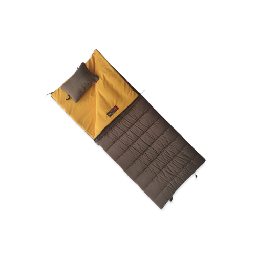 Oga 350 Kahverengi -15 Derece Birleşebilir Yastıklı Uyku Tulumu