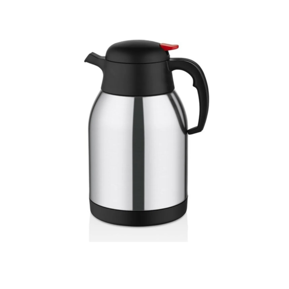 2 Litre Çift Kat Çelik Çay Termosu 1200a (YENİ MODEL)