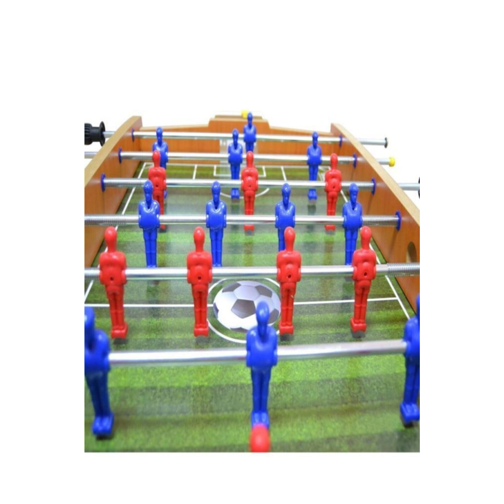 Ahşap Ayaklı Langırt Büyük Boy Masa Maçı 8 Kollu 22 Figürlü Tam Saha