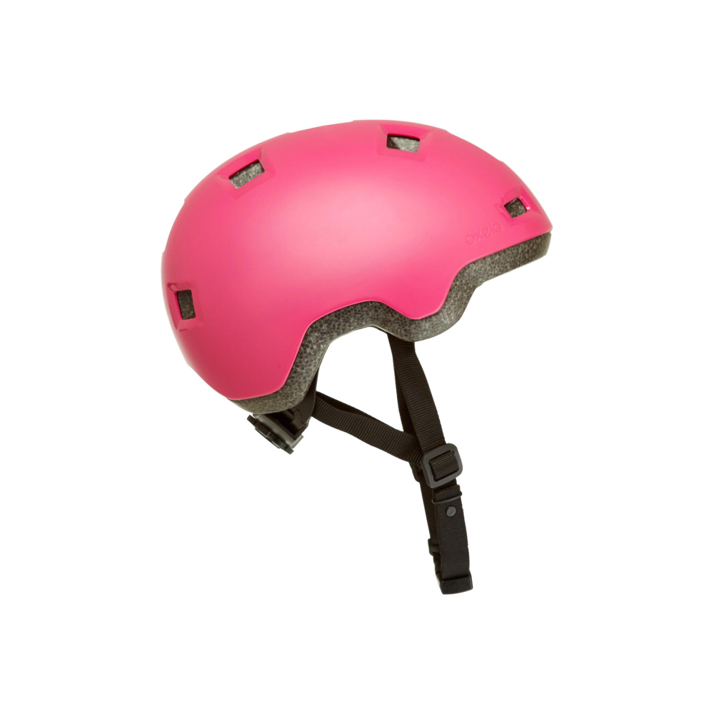 Çocuk Pembe Kask - Paten / Kaykay / Scooter - B100