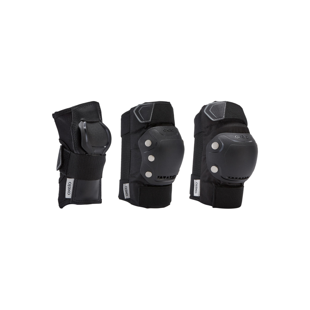 Oxelo Yetişkin Paten Destek Seti - Gri - Fıt500