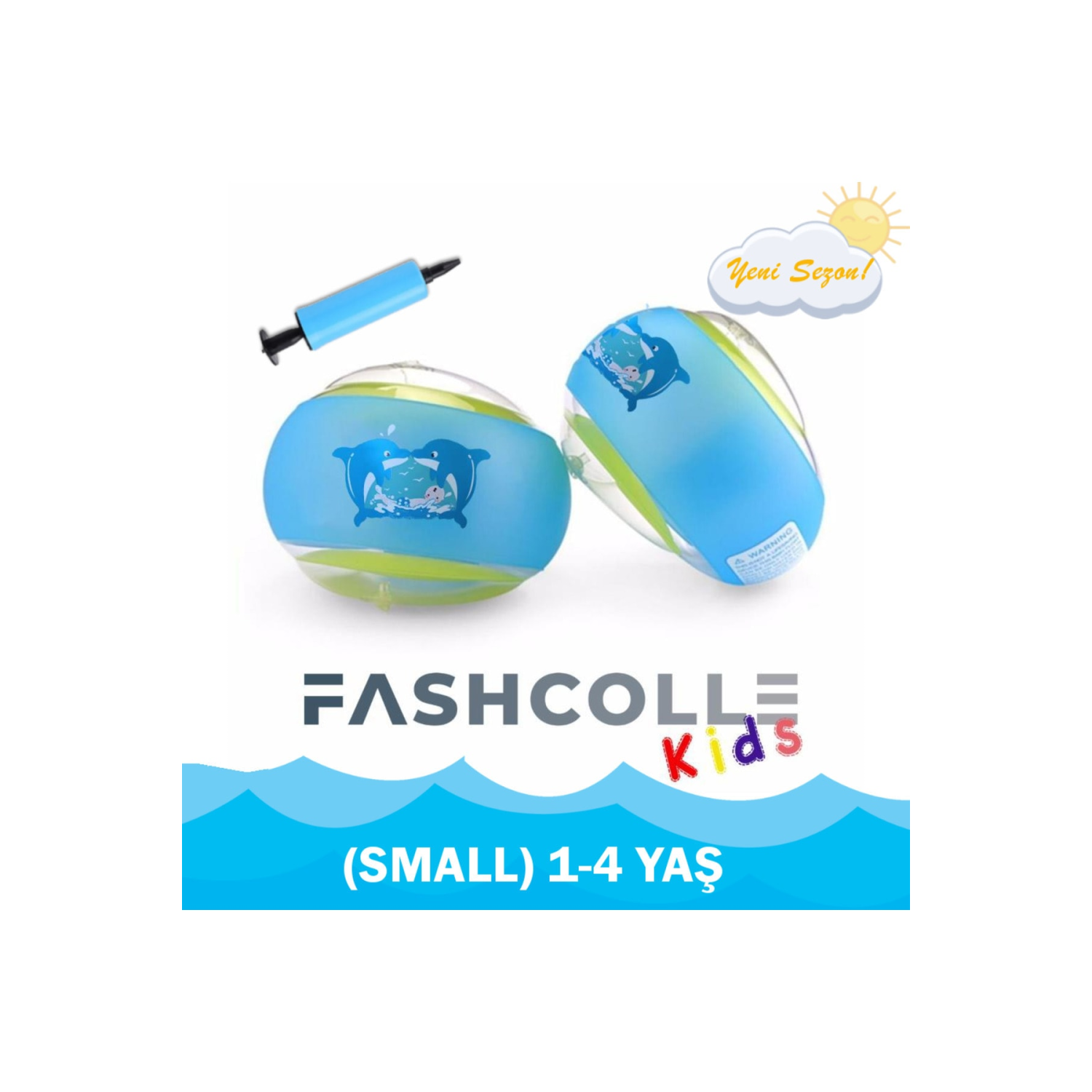 Yuvarlak Yüzme Yardımcısı Şişme Deniz Kolluğu (s) 1-4 Yaş