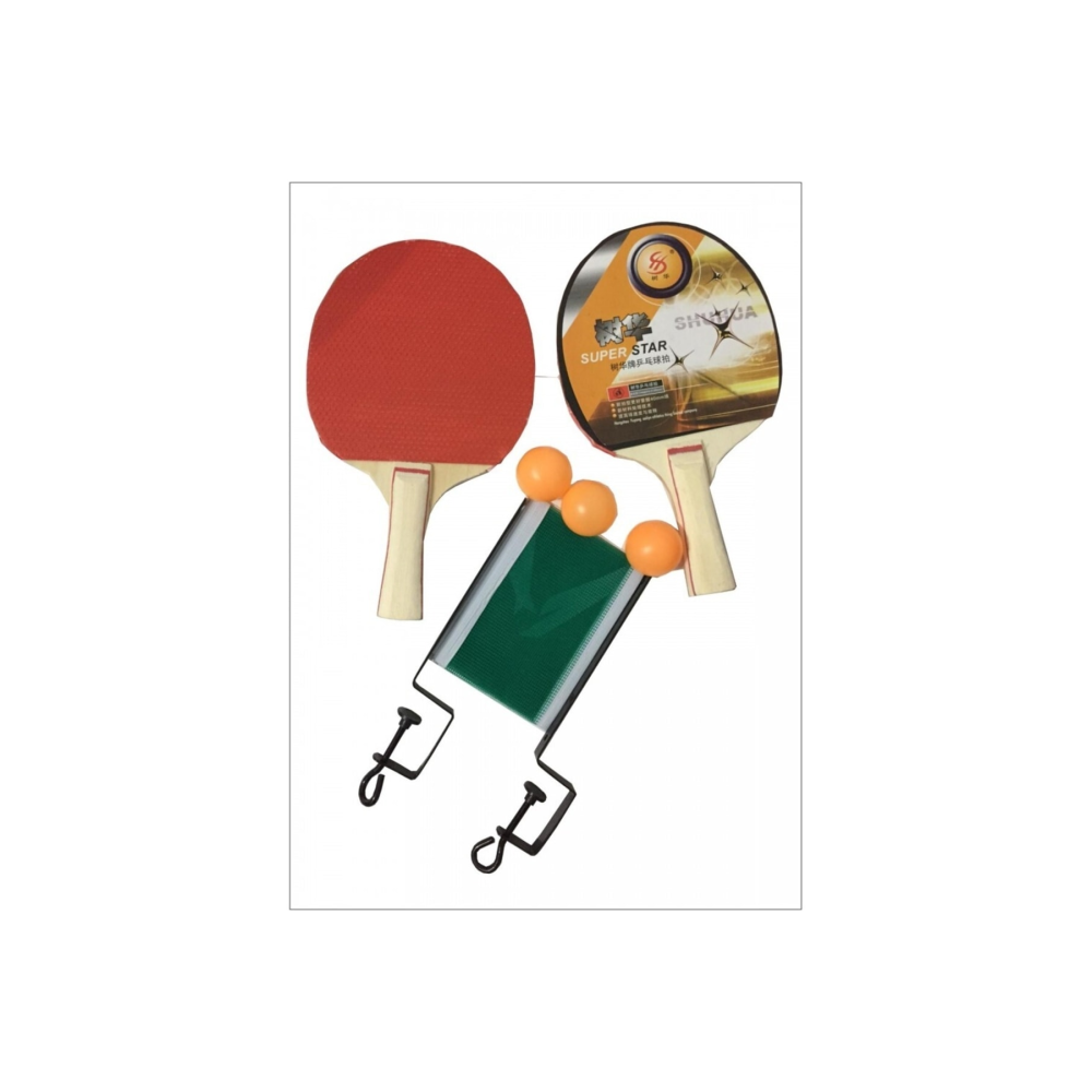 Masa Tenisi Seti - 2 Raketi 3 Pinpon Topu File Lyt - 55