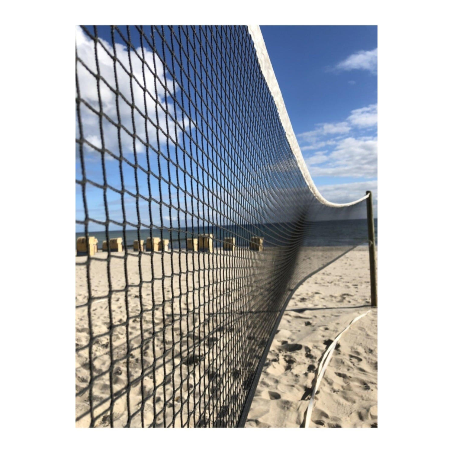 9.5 Metre Taşınabilir Pratik Ve Profesyonel Voleybol Filesi Beach&okul&sahil&otel Tipi Voleybol Ağı