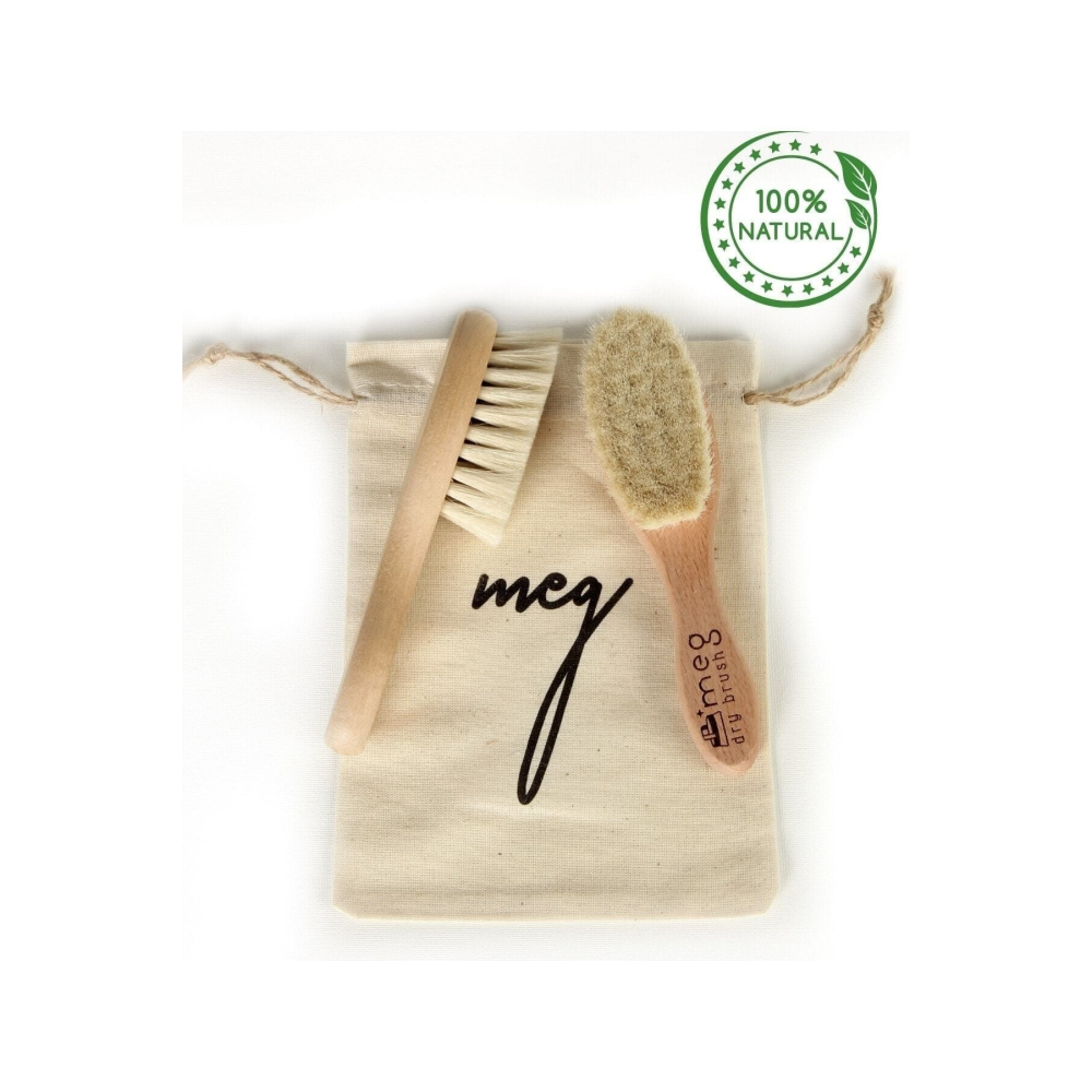 Keçi Kılı Yumuşak Doğal Bebek Tarağı