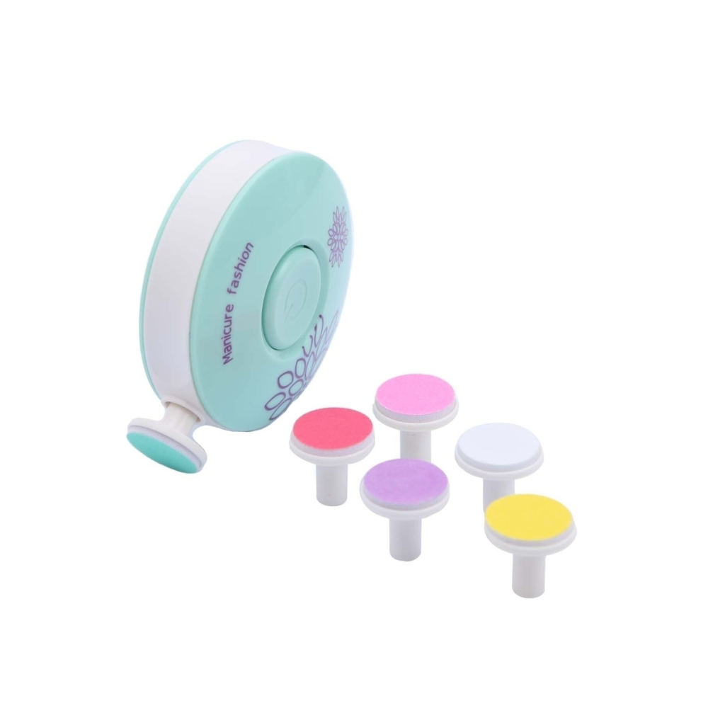 Yenidoğan Bebek Dönerli Pilli Tırnak Kesme Törpüleme Makinası Tırnak Makası Bebek Bakım