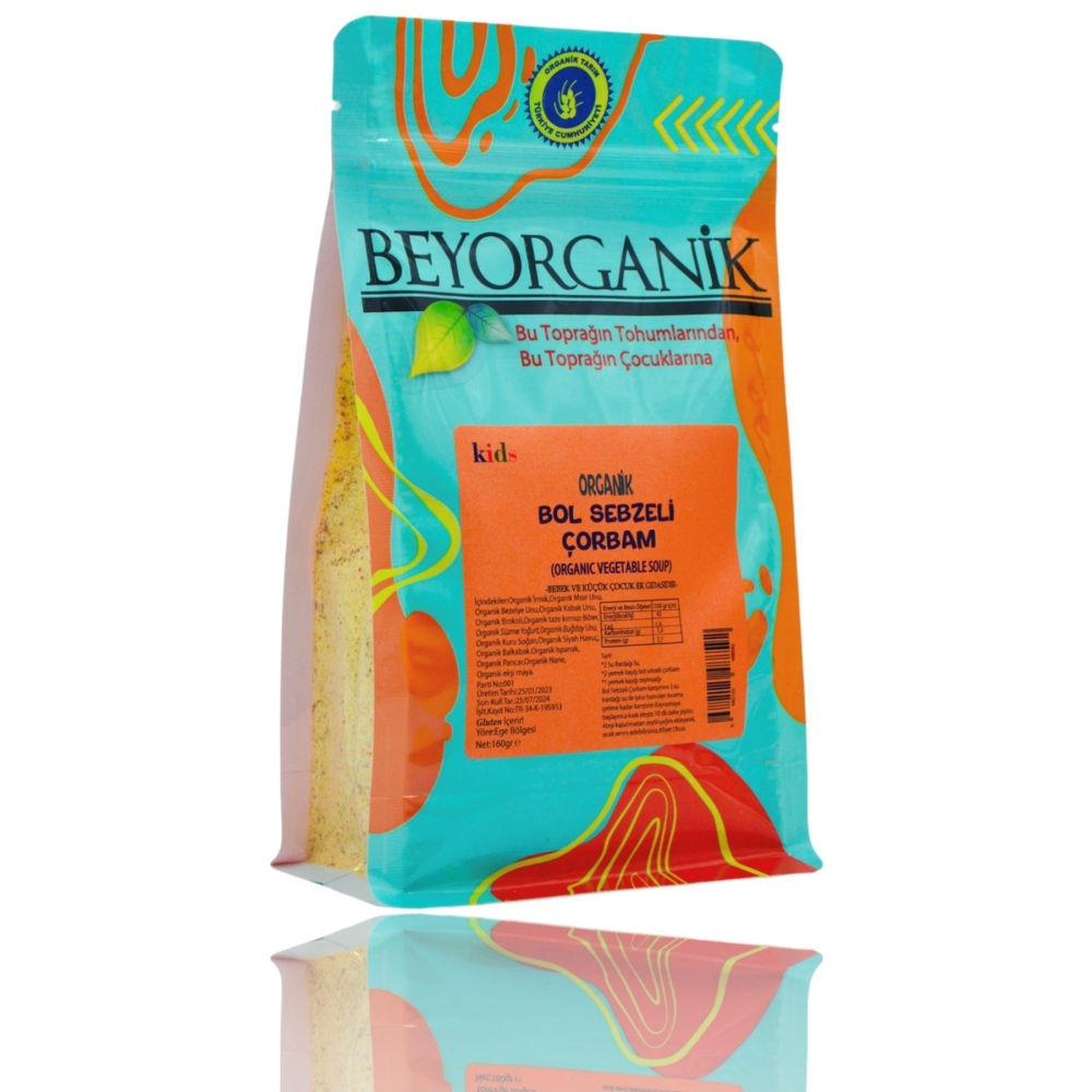 Organik Bol Sebzeli Çorbam 160gr