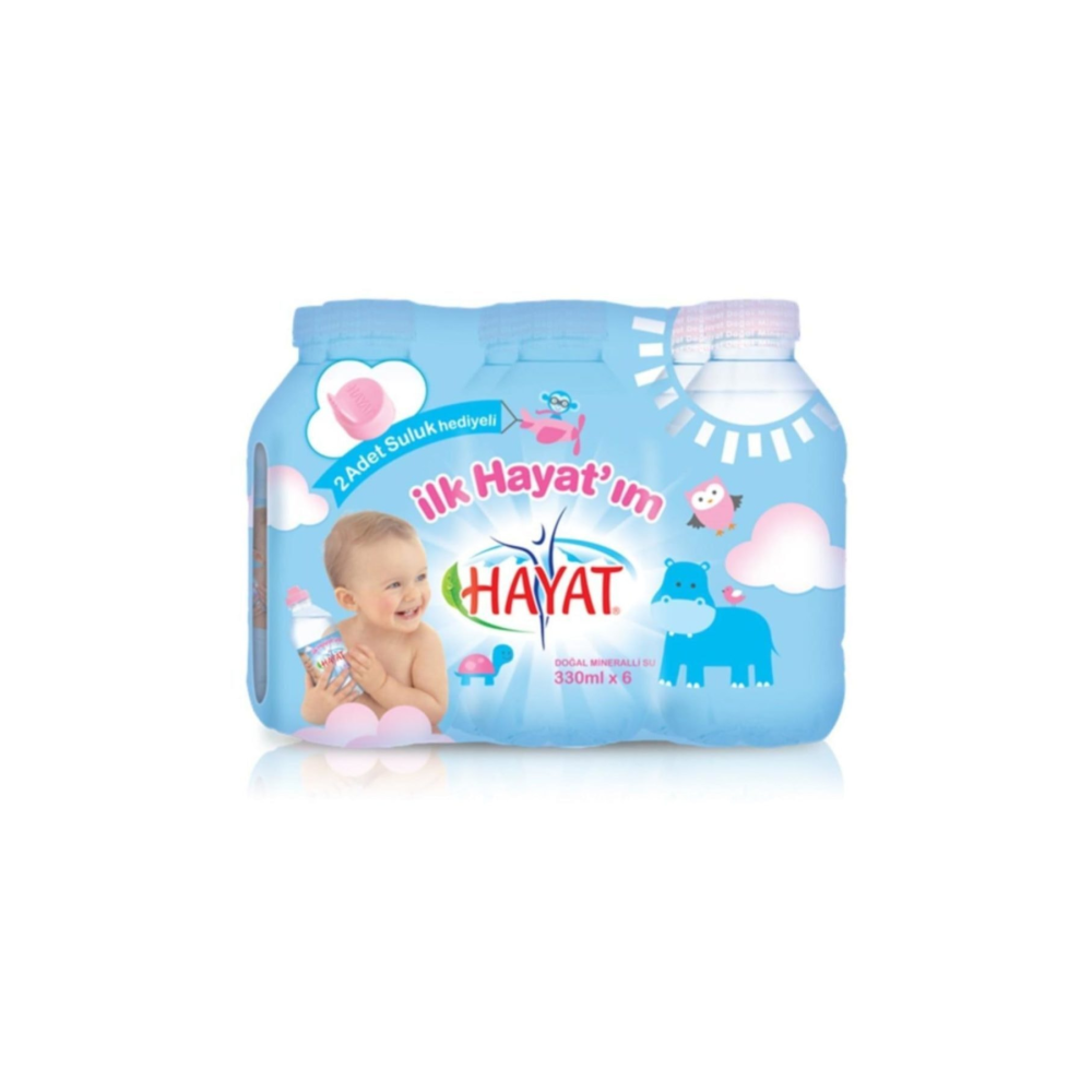 Bebe Suyu 6'lı Pet Şişe 330 ml