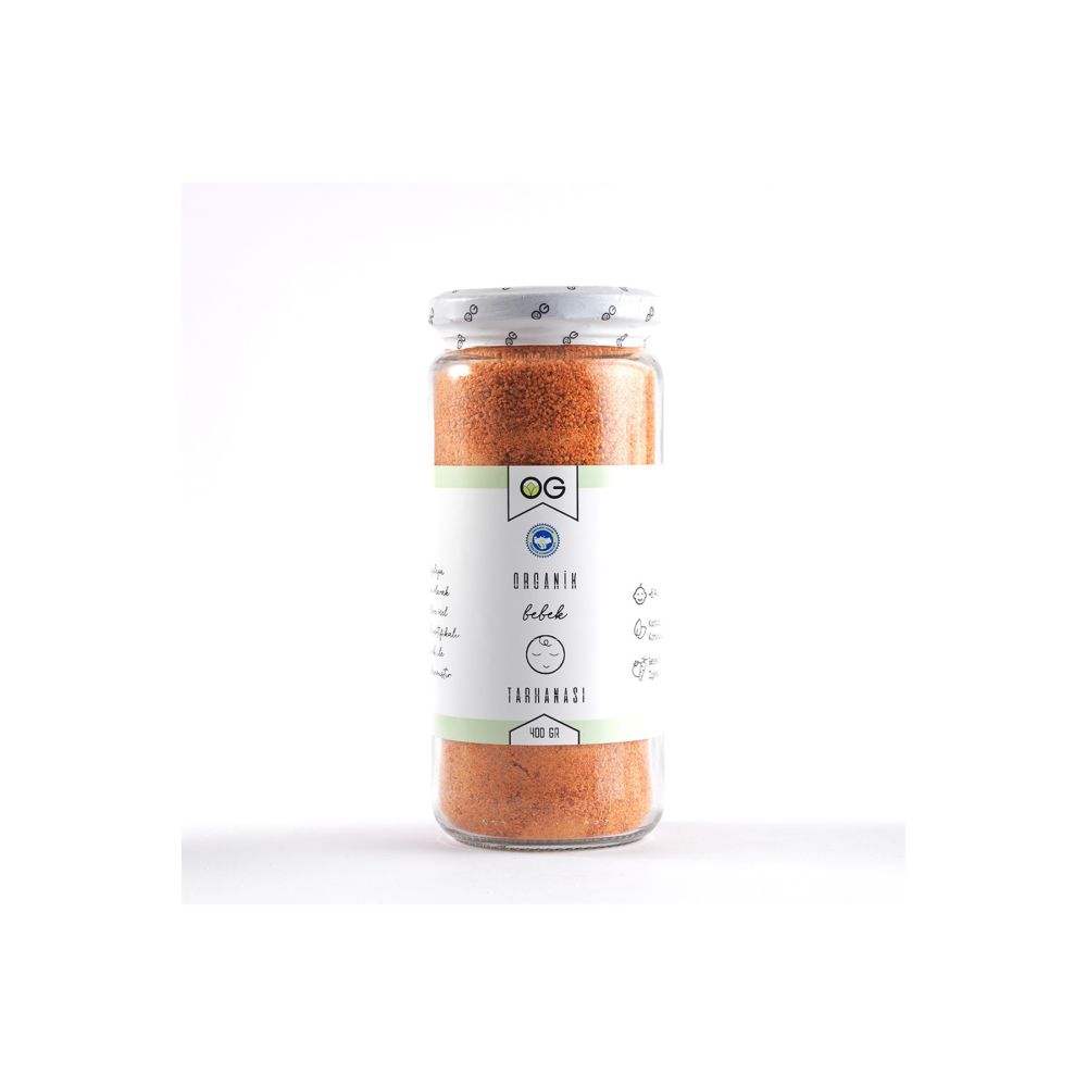 Organik Bebek Tarhanası +6 Ay 400 gr