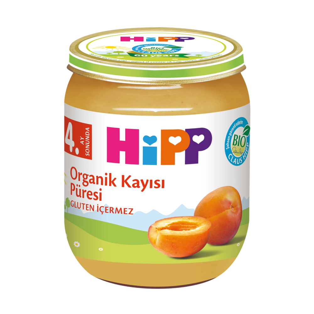 Organik Kayısı Püresi 125 gr