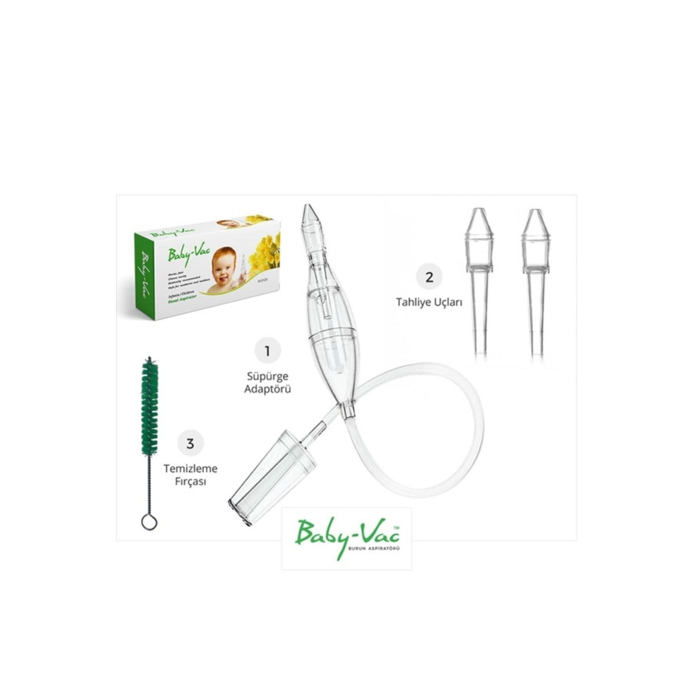 Burun Aspiratörü Elektrik Süpürgesi Ile Çalışır