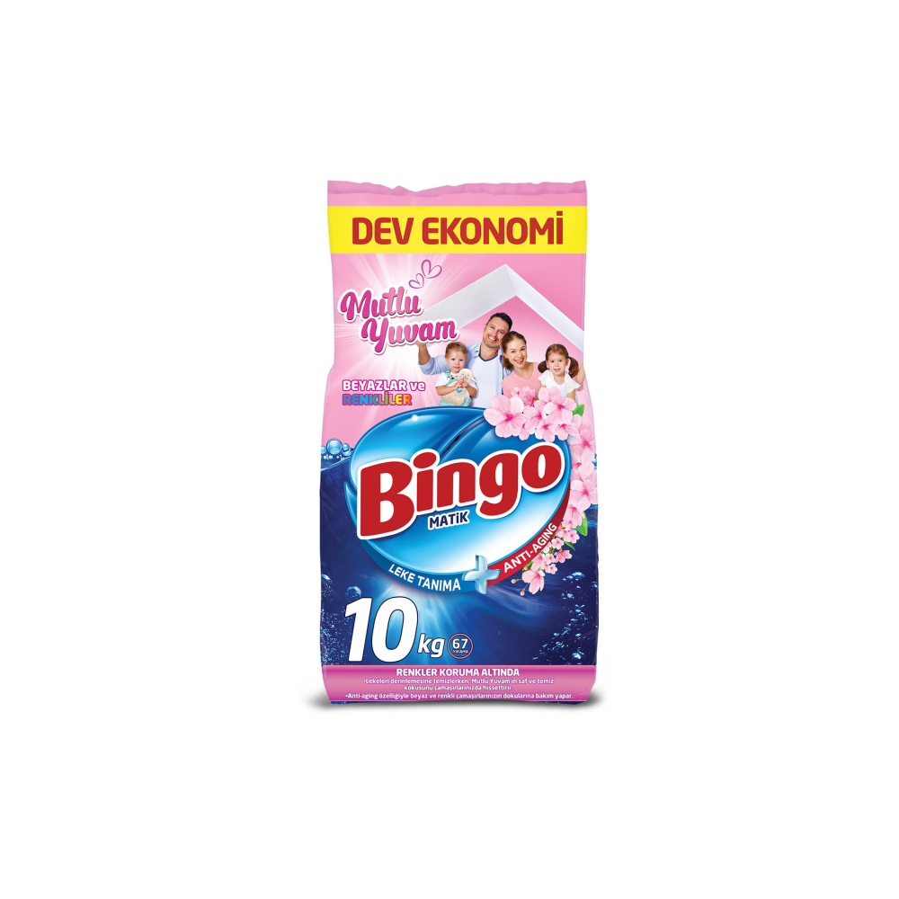 Matik Konsantre Toz Deterjan 10kg Mutlu Yuvam