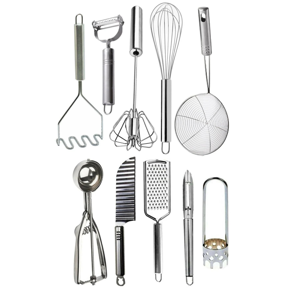 Yemek Hazırlık Pratik Mutfak Seti 10 Parça