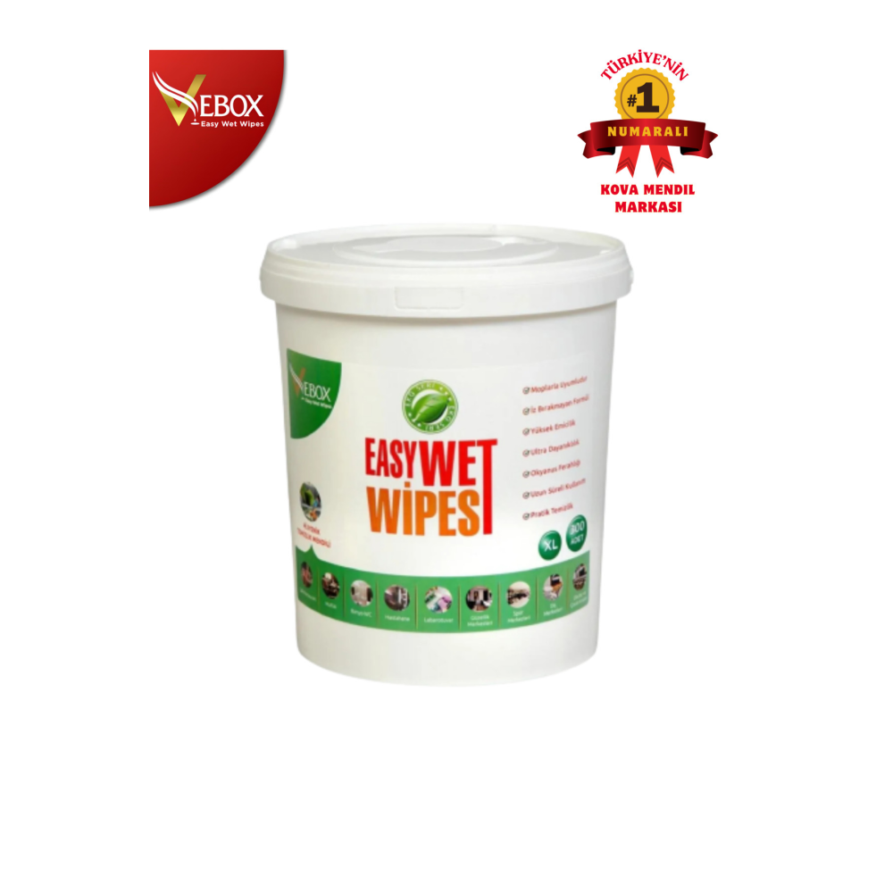 Easy Wet Wipes Islak Kova Mendil 300 Adet