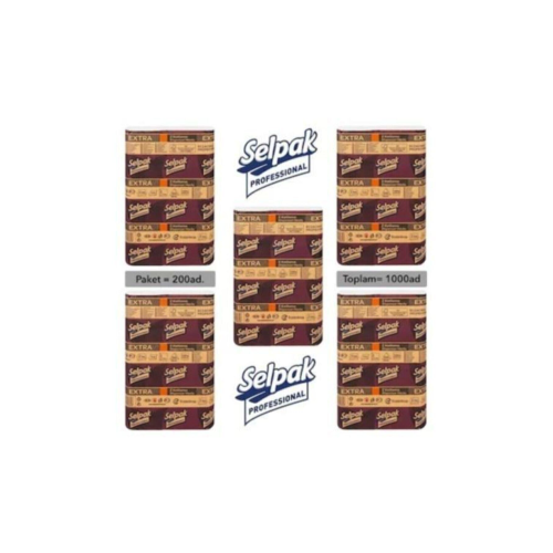 Z Katlı Dispenser Çek-al Havlu 200'lü X 5 Paket